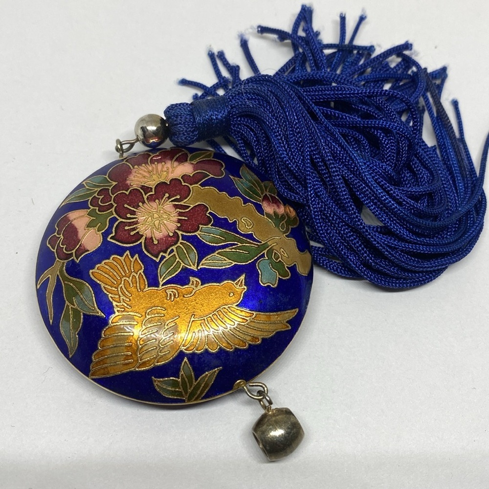 Vintage Round Medallion with Tassel​ - Picture 11 of 12